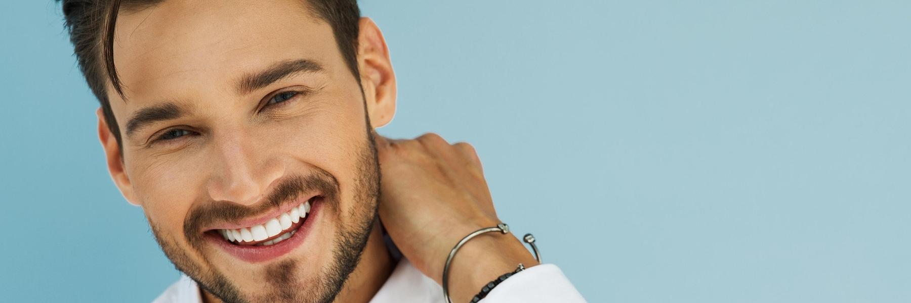 Man after bruxism treatment in mount waverley