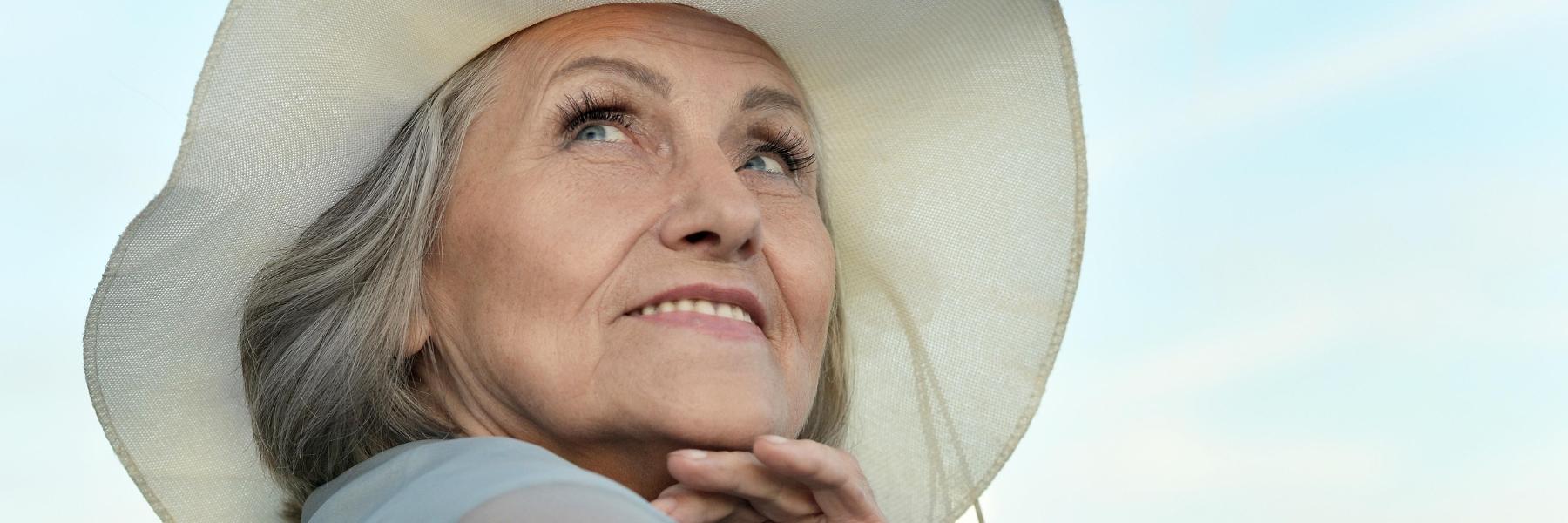 woman after being treated for gum disease in mount waverley