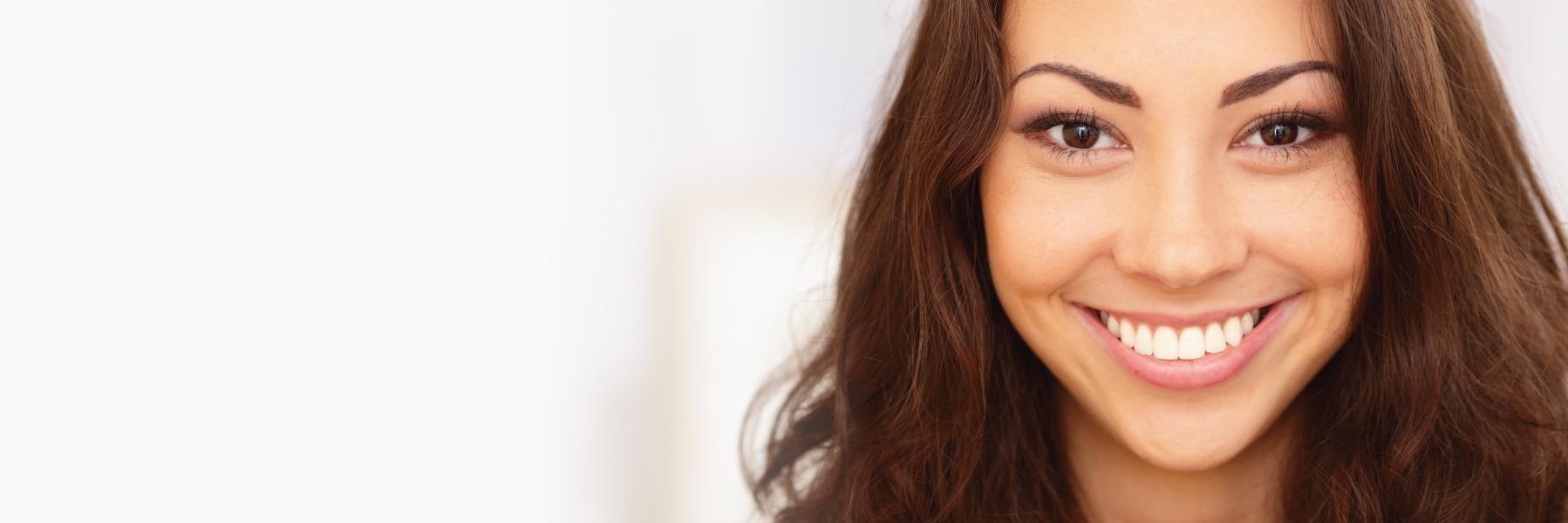 woman smiling